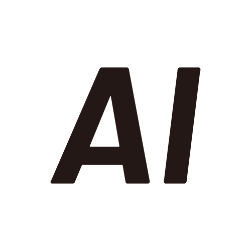 AIという文字のイラスト