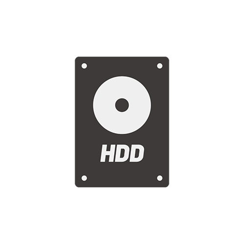 HDDアイコンのイラスト