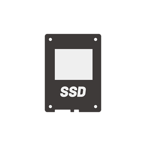 SSDアイコンのイラスト