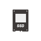 SSDアイコンのイラスト