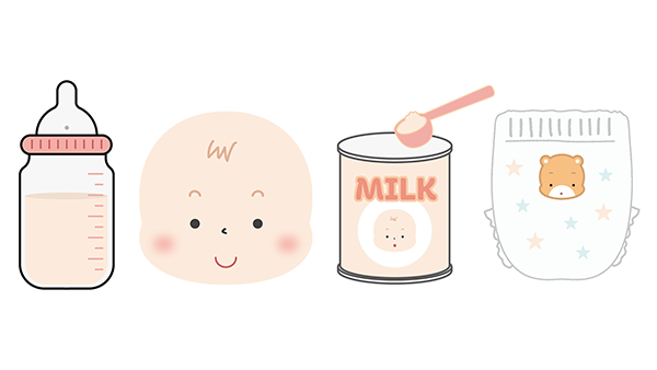育児に使えるイラスト-フリー素材イメージ
