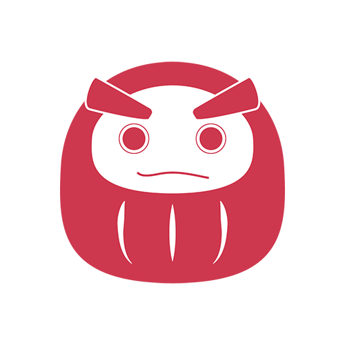 ダルマのイラスト