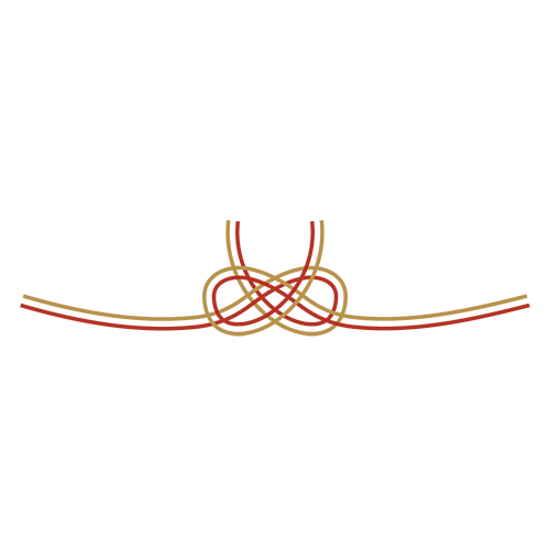 お正月飾り水引のイラスト