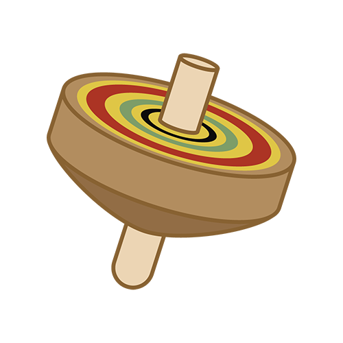 コマのイラスト