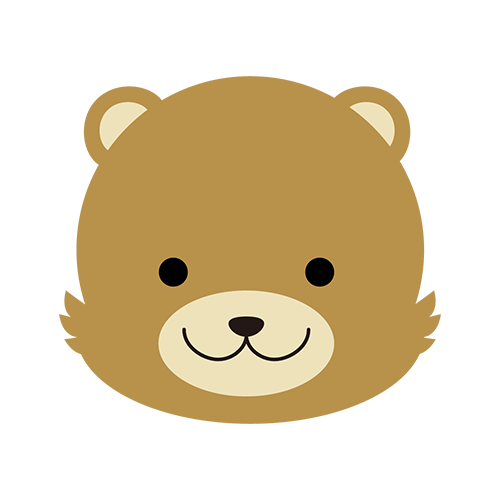 かわいい系の干支（戌）のイラスト