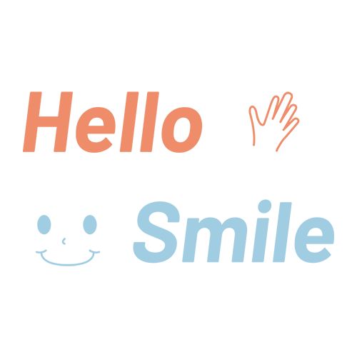 hello・smileのイラスト