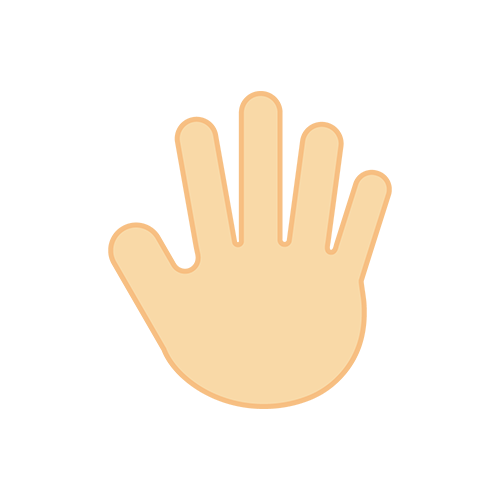子どものパーのイラスト