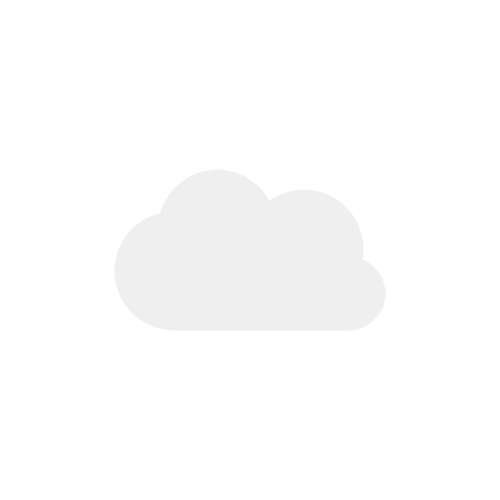 クラウドアイコン（白）のイラスト