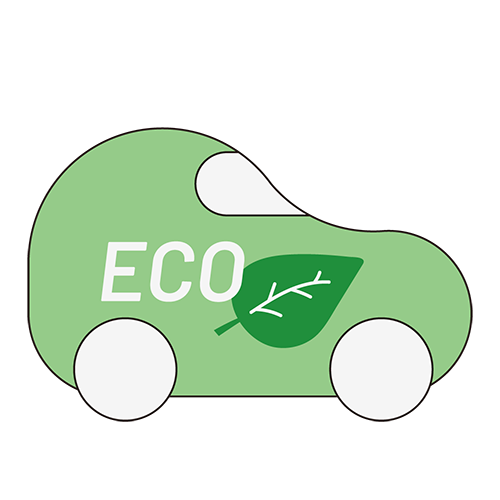 エコカーのイラスト