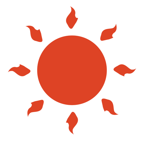 太陽のイラスト