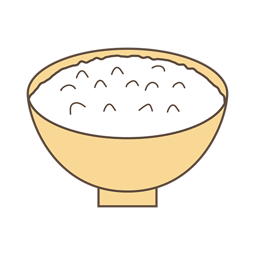 ごはんのイラスト