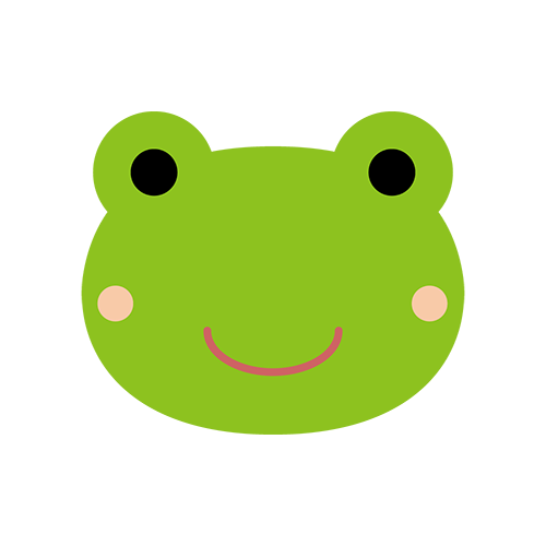 カエルのイラスト