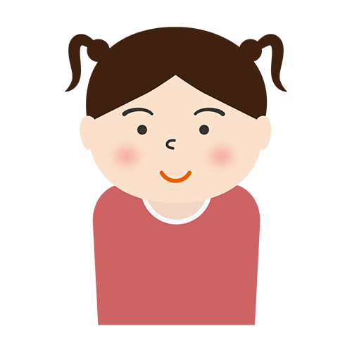 若い女性のイラスト