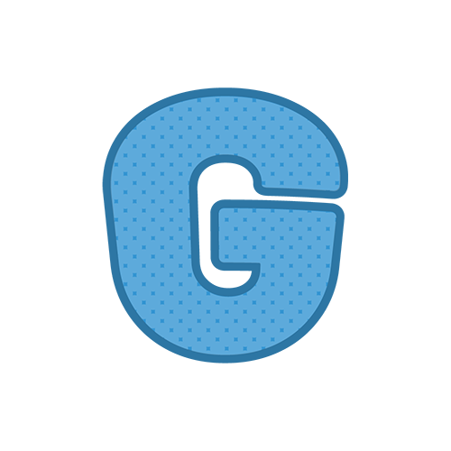 アルファベットマークGのイラスト