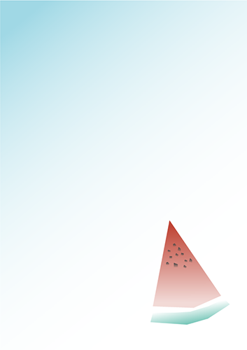 夏の手紙背景５のイラスト