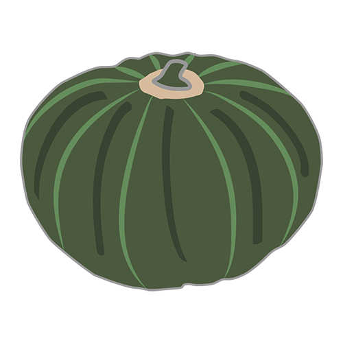 かぼちゃのイラスト