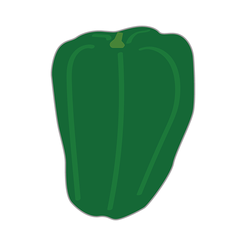 ピーマンのイラスト