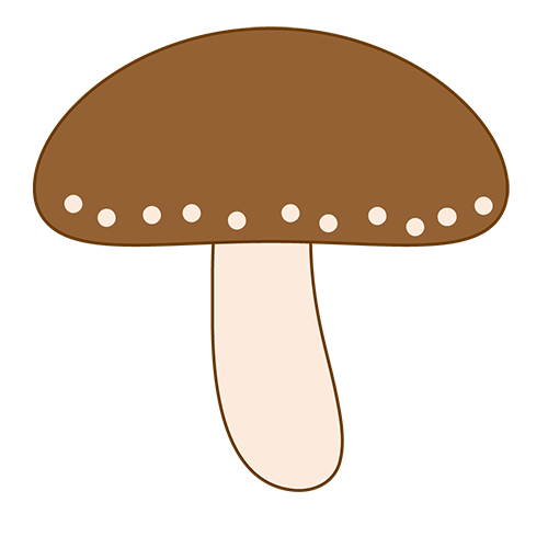 きのこのイラスト