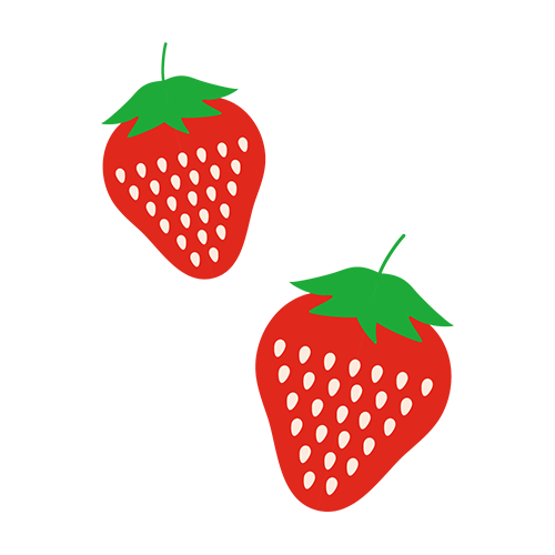イチゴのイラスト