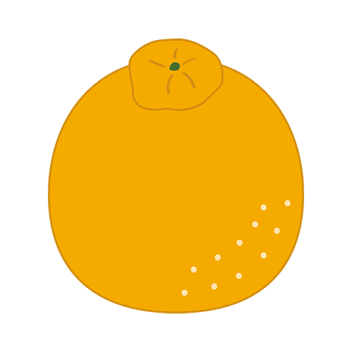 デコポン・はっさくのイラスト