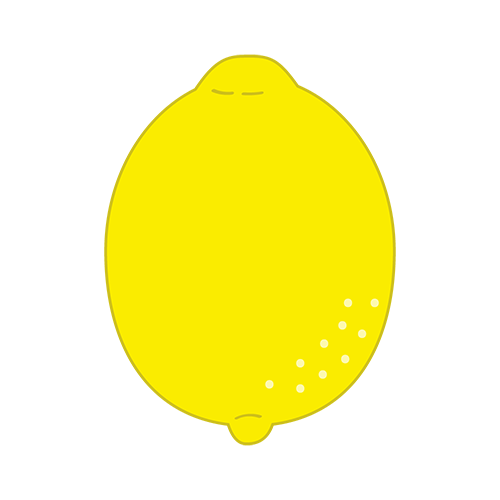 レモンのイラスト