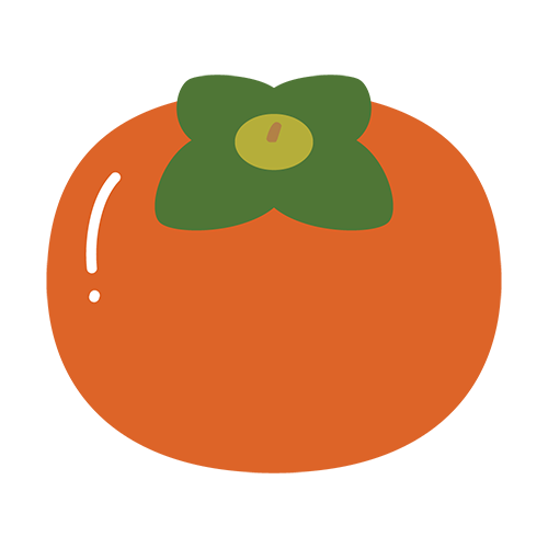 柿のイラスト