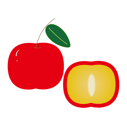 アセロラのイラスト