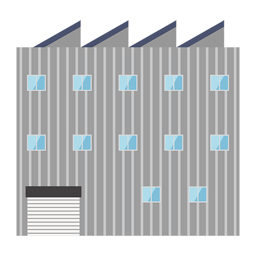 工場のイラスト